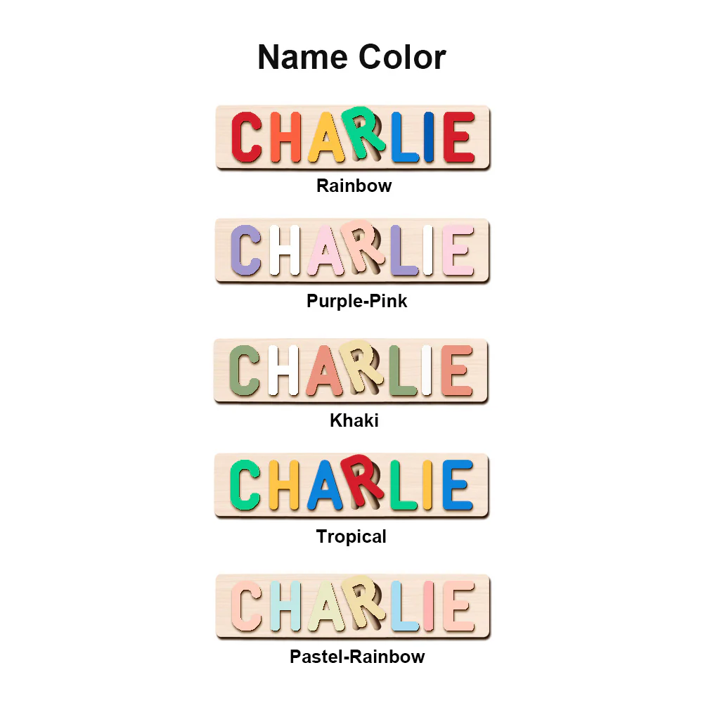 Personalized Christmas Name Puzzle - Image 7