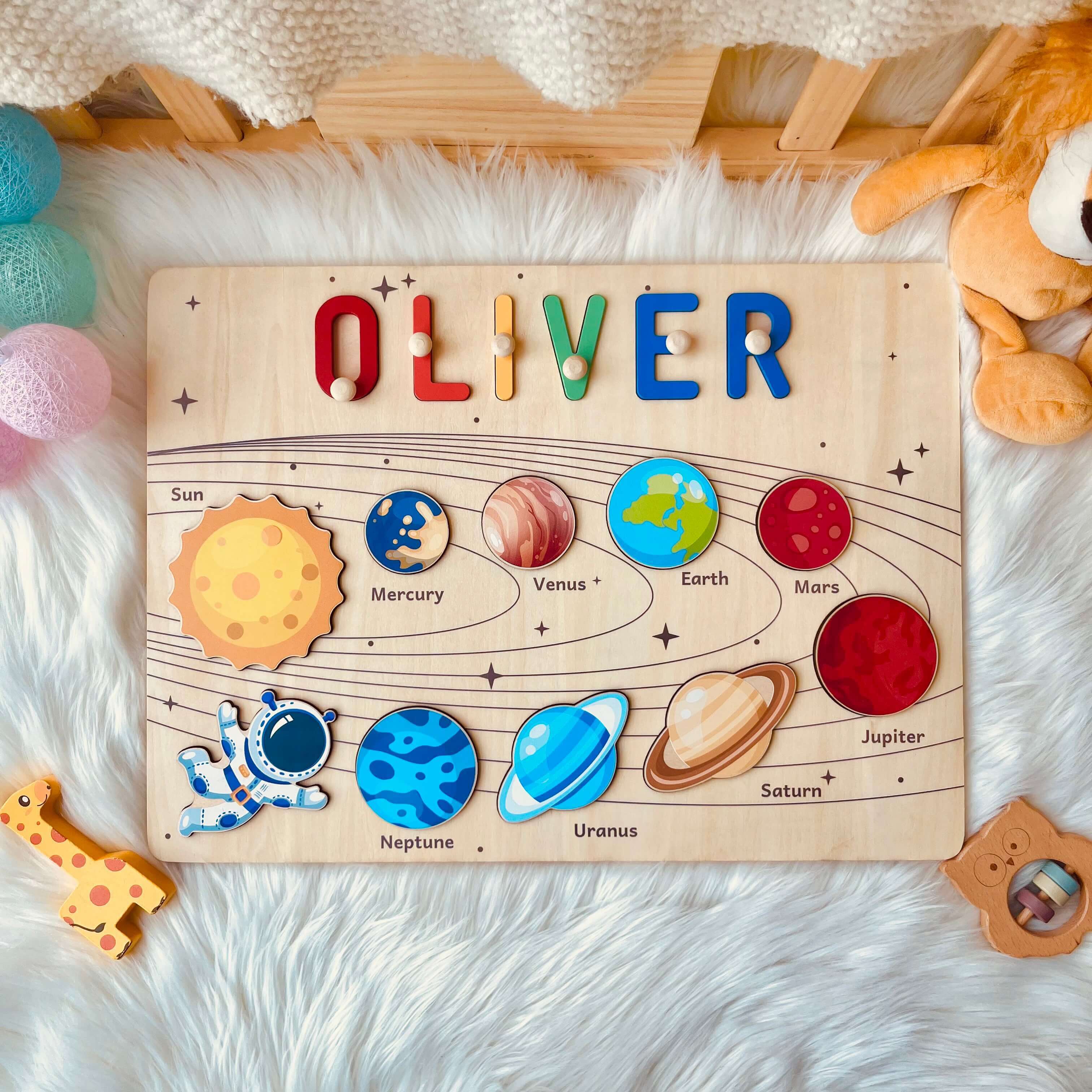 Personalized Planet Name Puzzle - Image 3