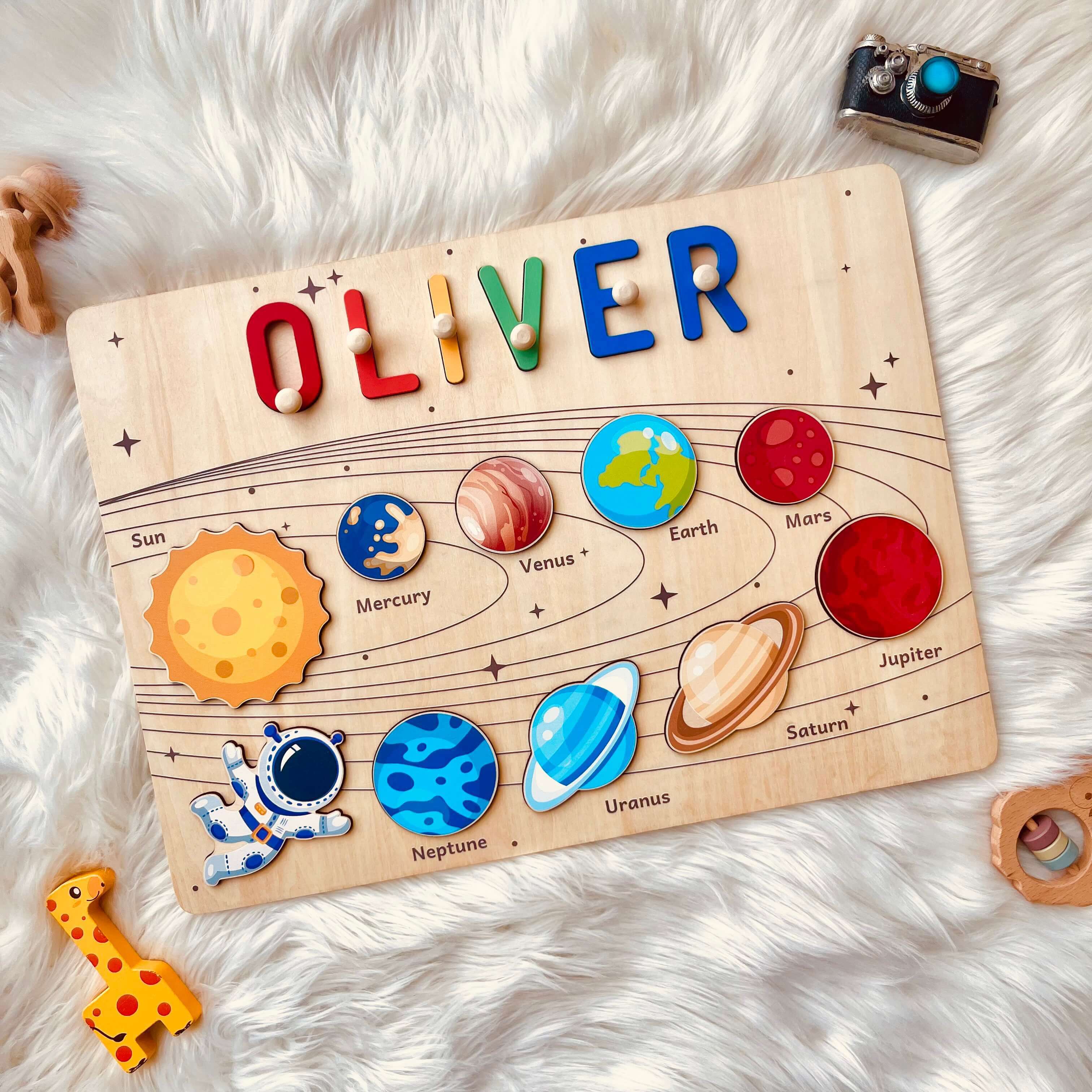 Personalized Planet Name Puzzle - Image 6