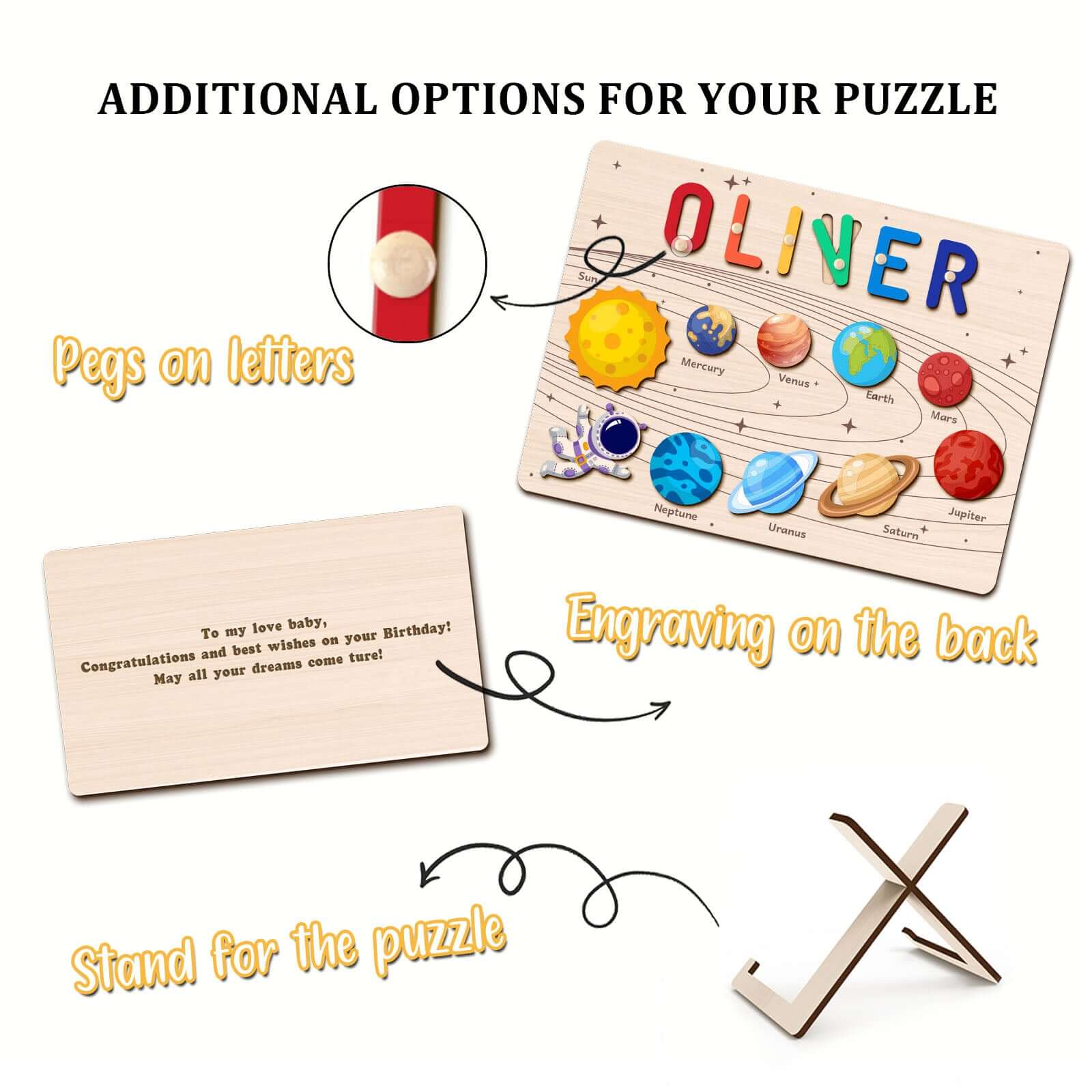 Personalized Planet Name Puzzle - Image 7