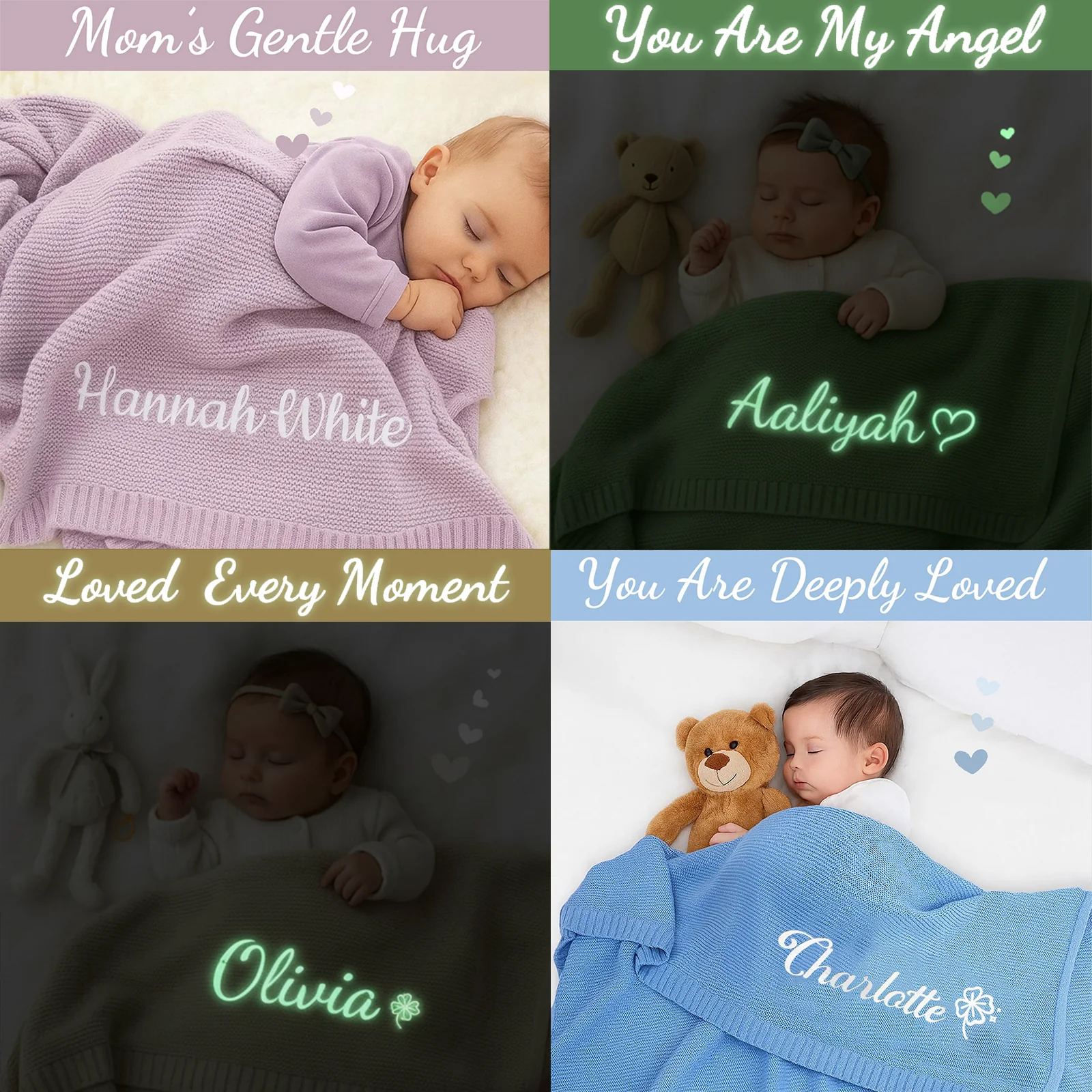 Personalized Glow in the Dark Star Blanket - Image 7