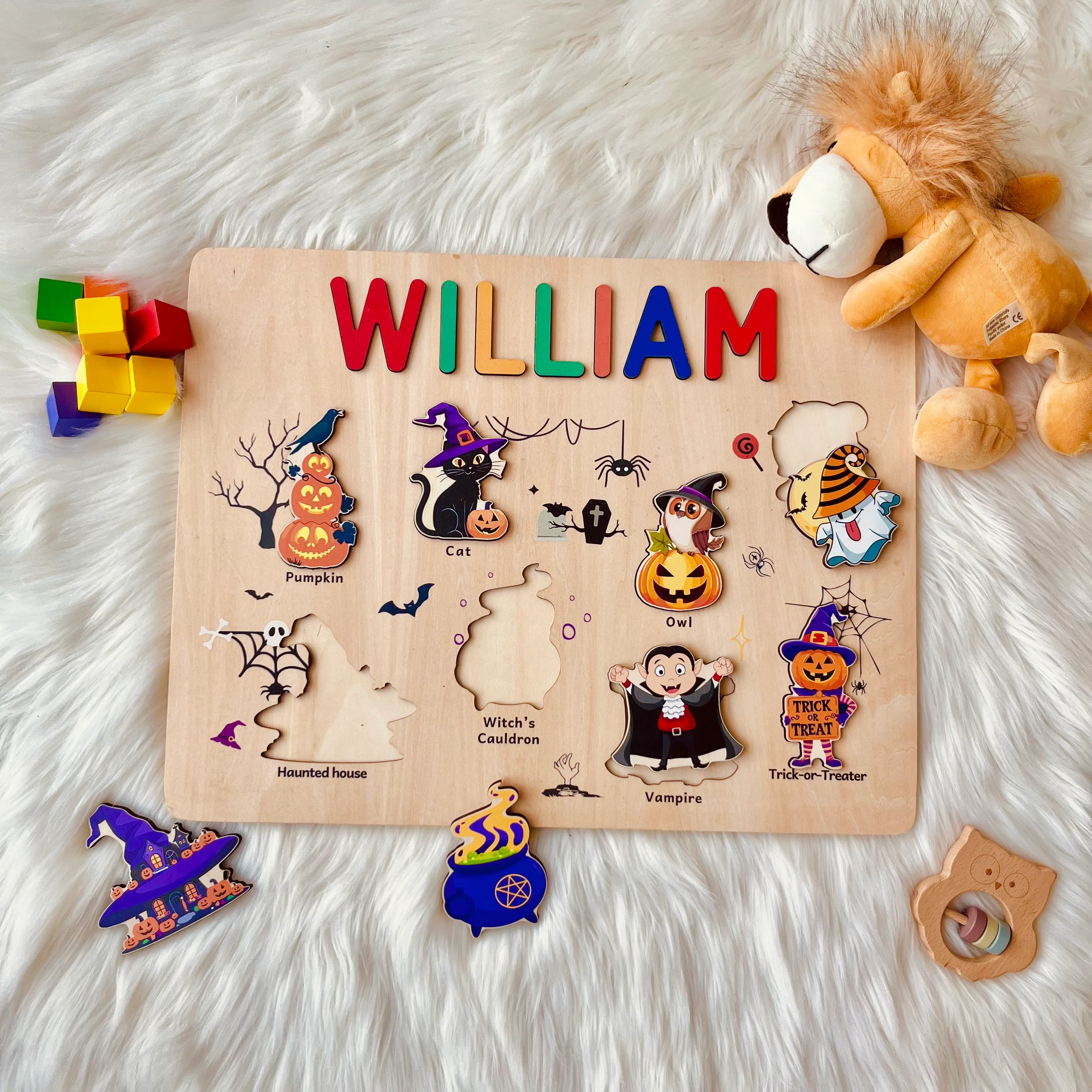Personalized Halloween Name Puzzle - Image 6