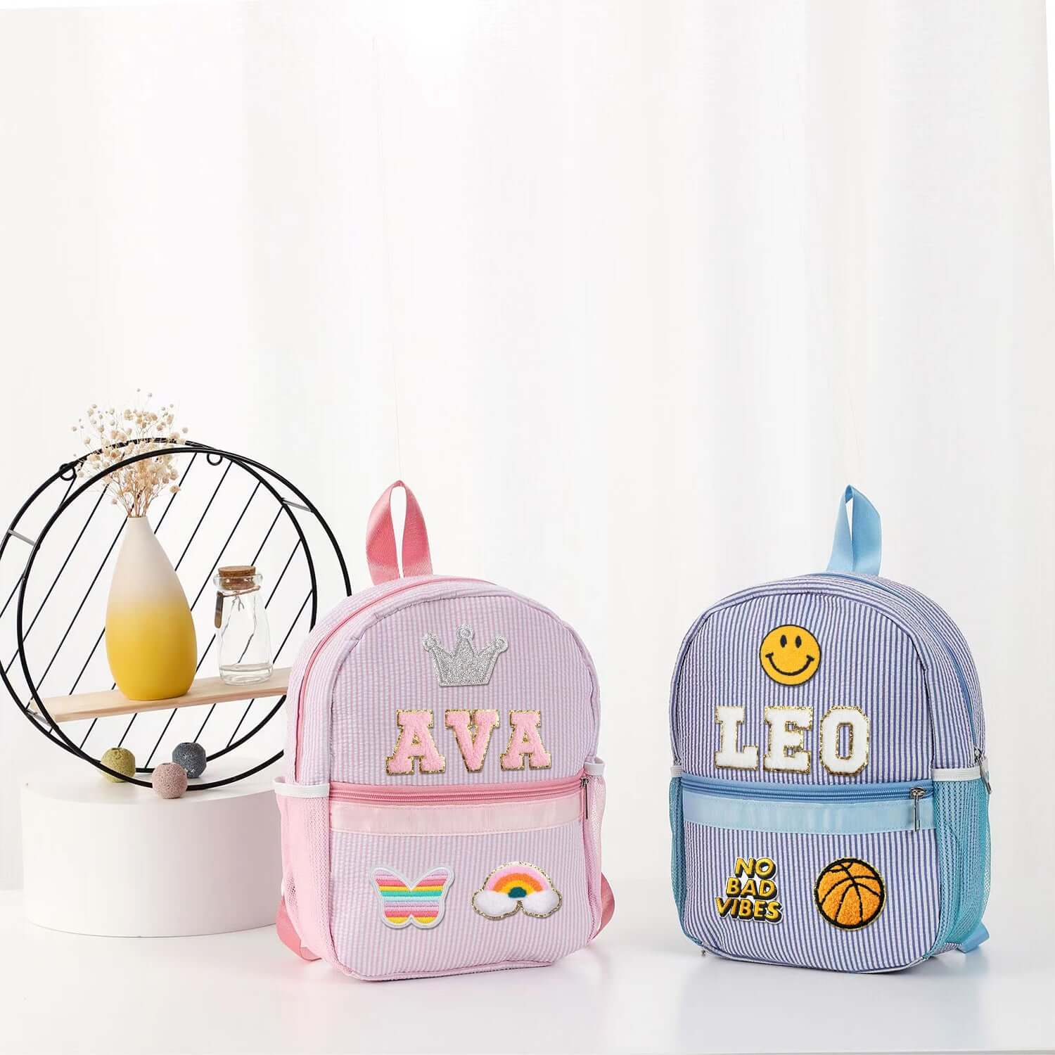 Personalized Kids Back to School Patch Backpack - Image 7