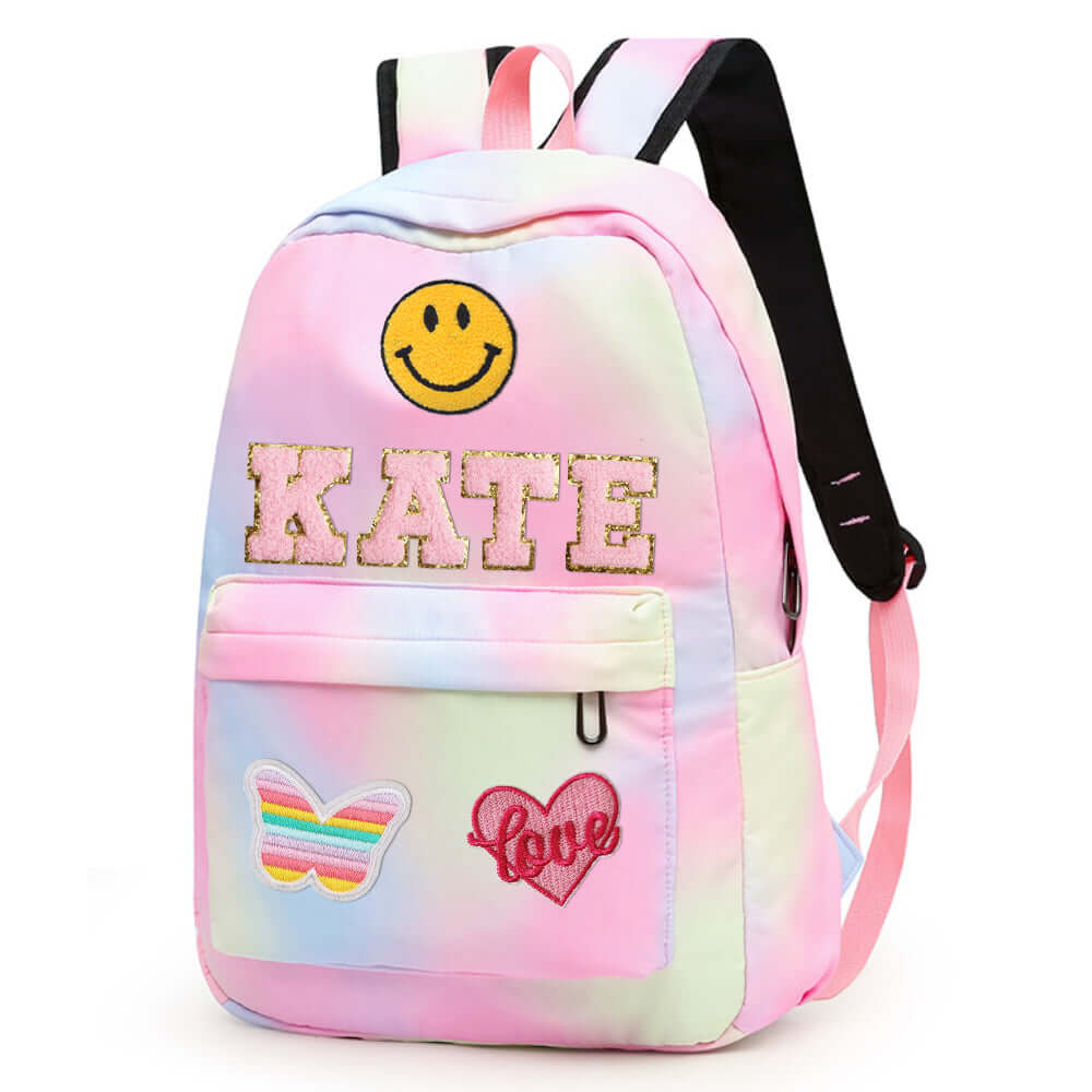 Custom Kids Back to School Patch Backpack - Image 6