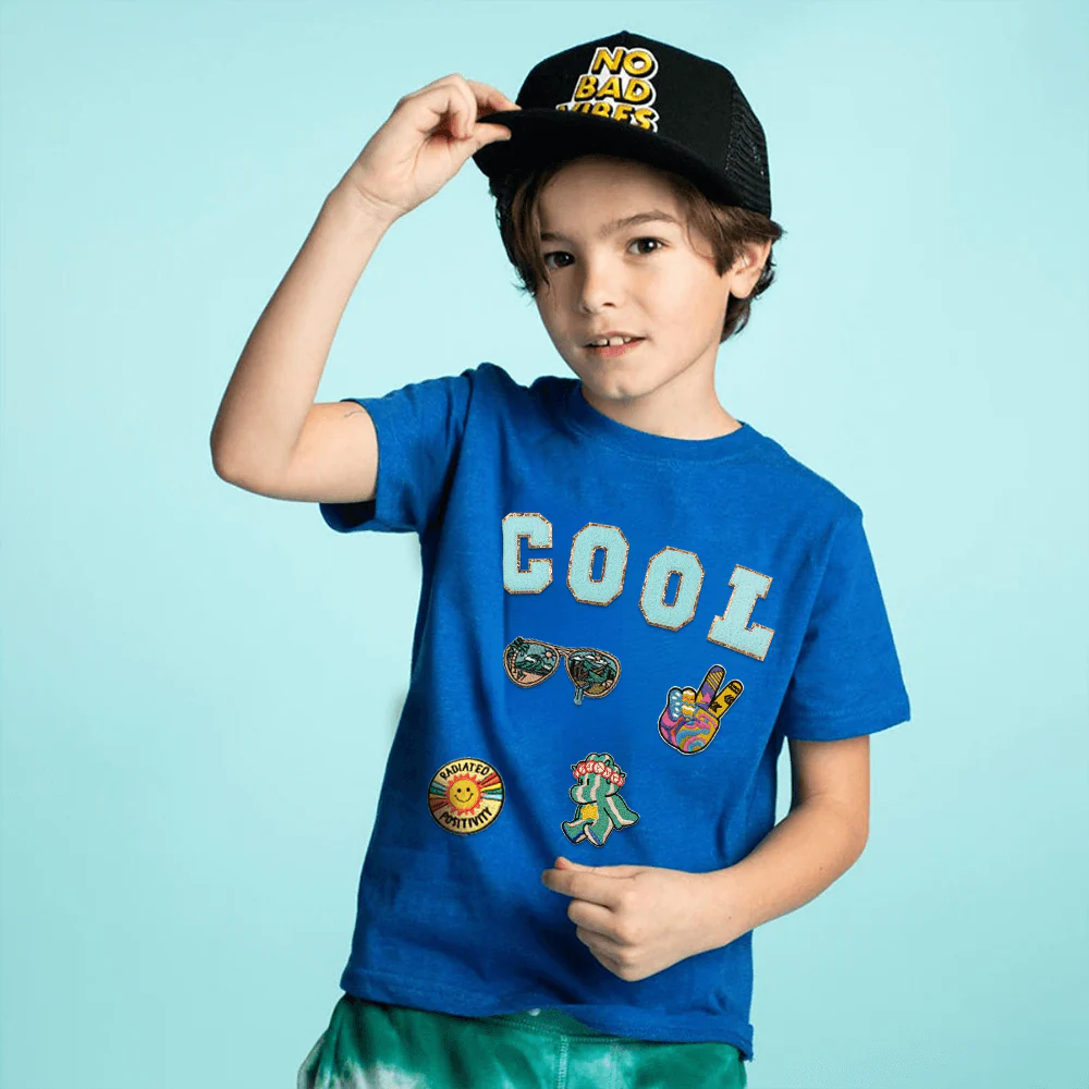 Personalized Patch T-shirt for Kids - Image 8