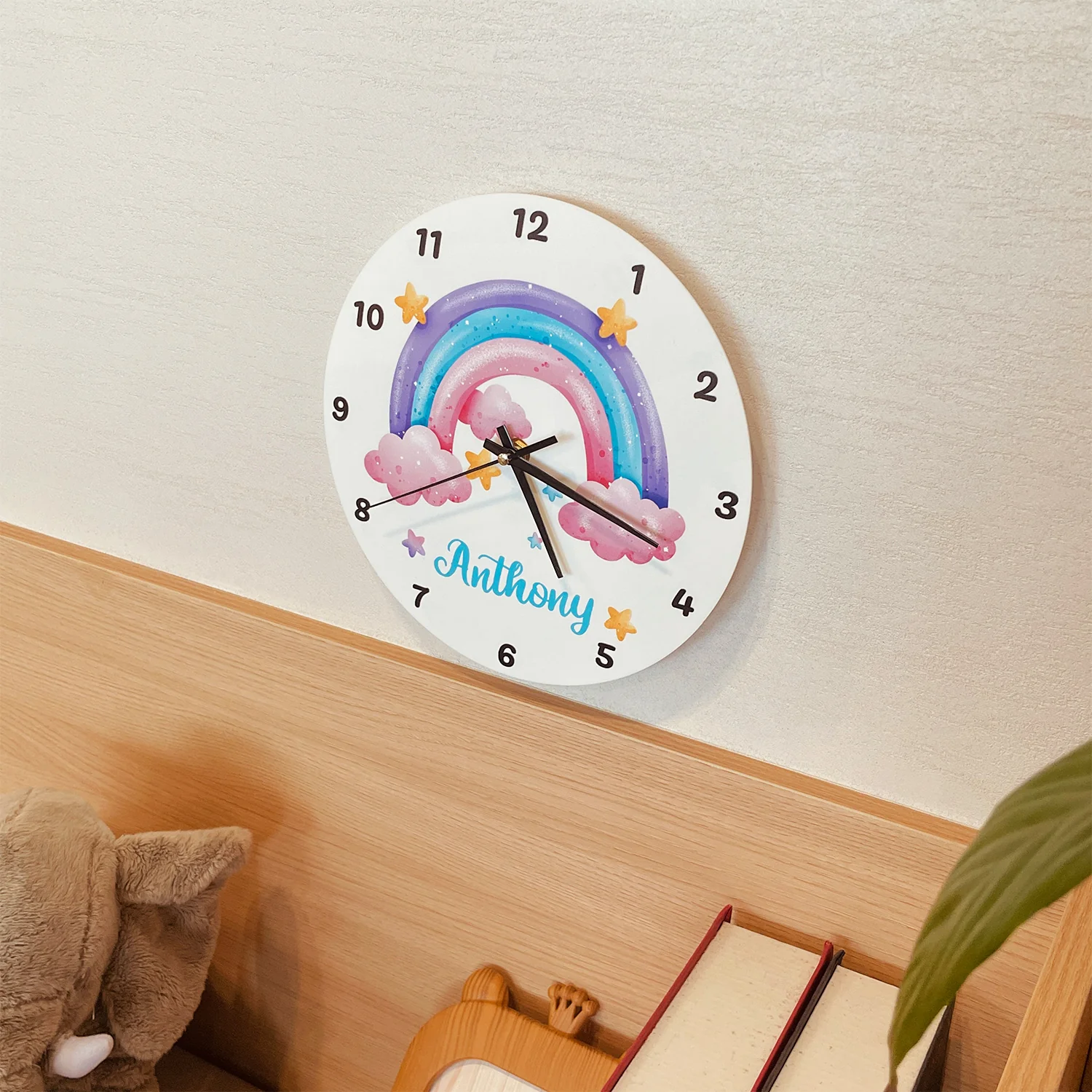 Personalized Name Bedroom Clock - Image 3