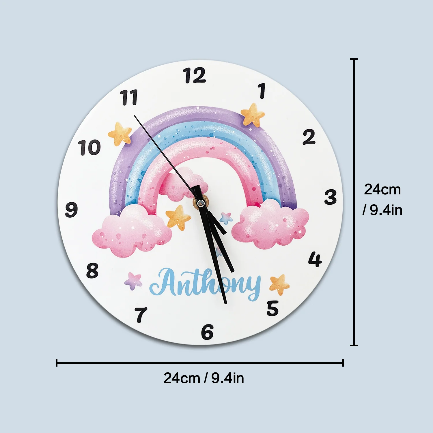 Personalized Name Bedroom Clock - Image 6