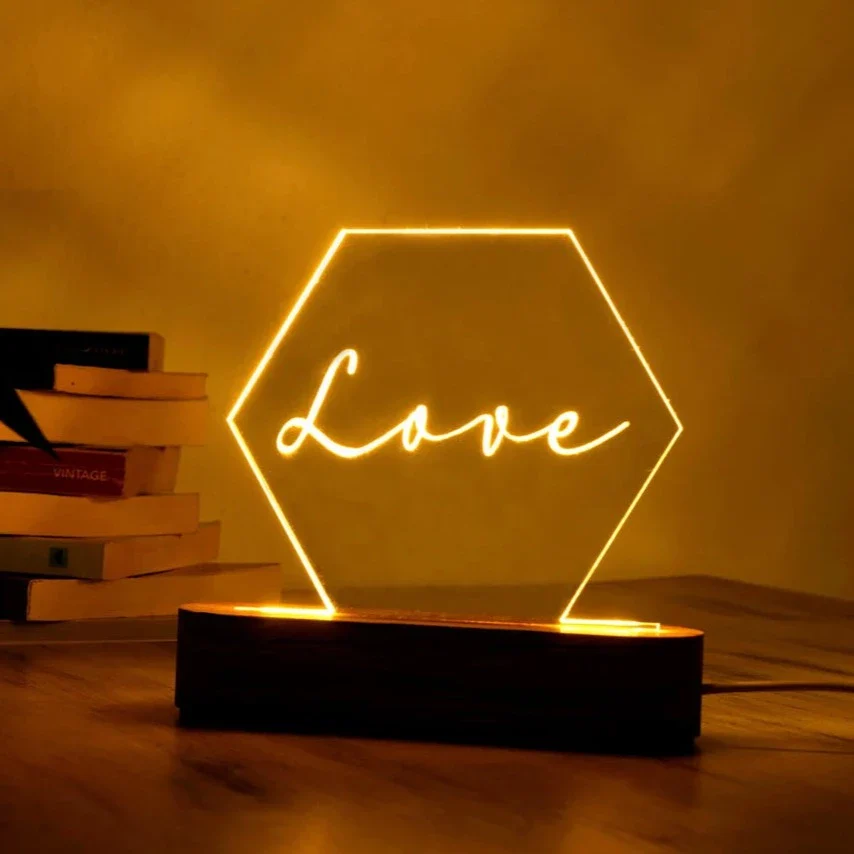 Personalized Night Light with Moon & Stars - Image 9