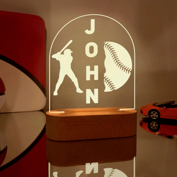 Personalized Sportsmen Night Light For Boys - Image 3