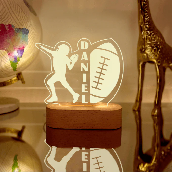 Personalized Sportsmen Night Light For Boys - Image 4