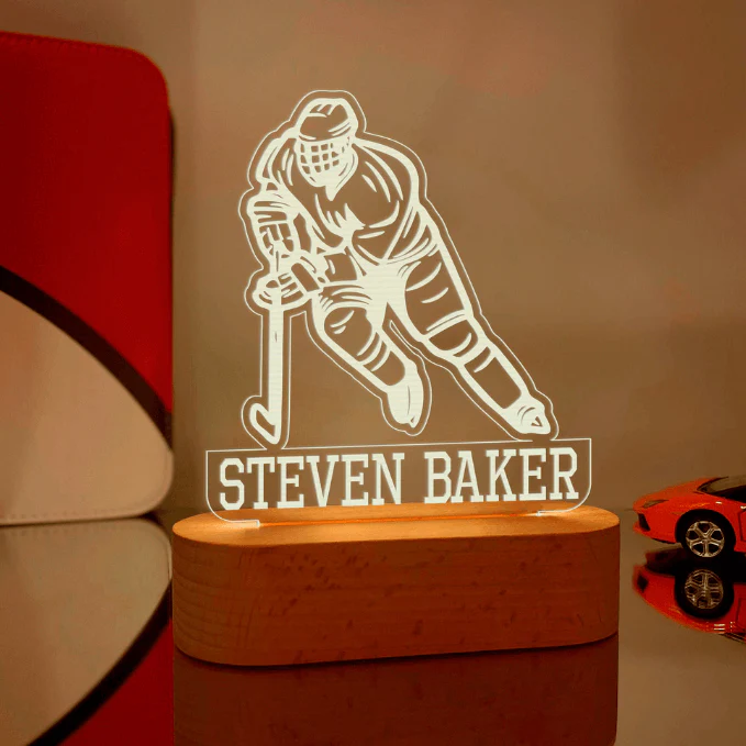 Personalized Sportsmen Night Light For Boys - Image 5