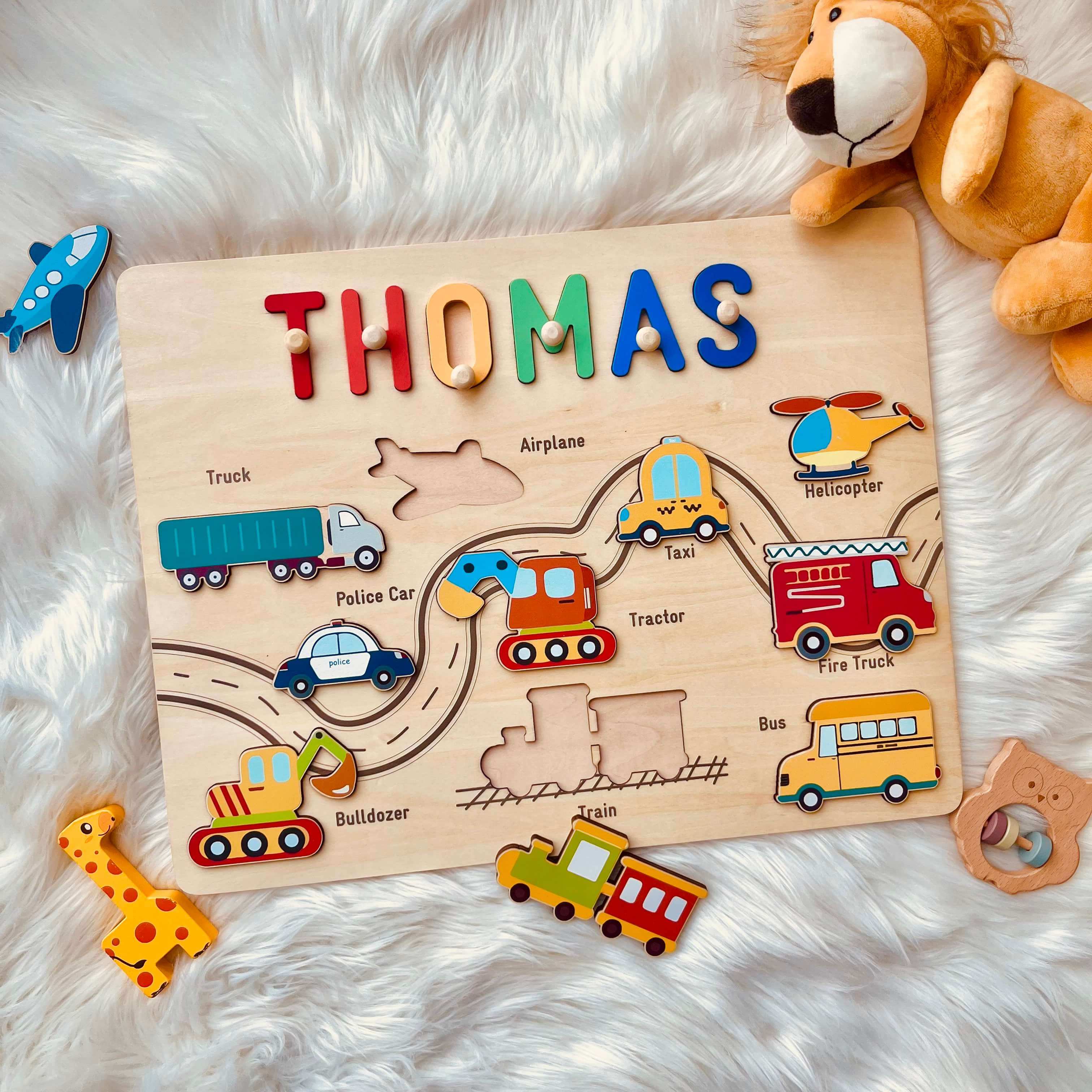 Personalized Traffic Name Puzzle - Image 4