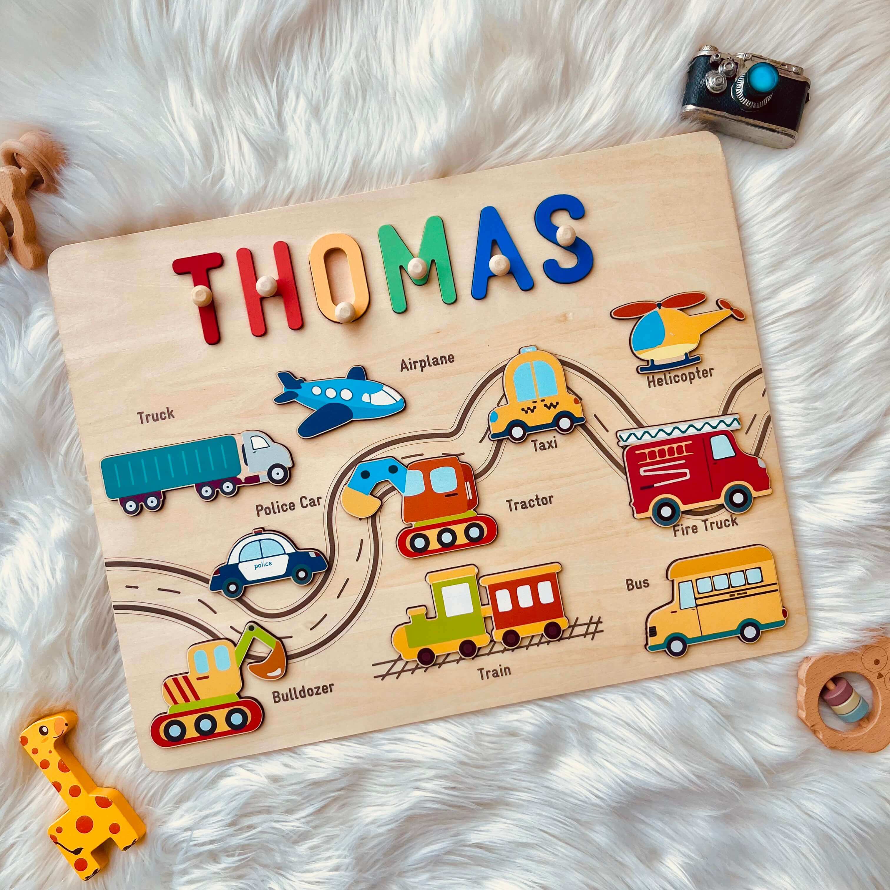 Personalized Traffic Name Puzzle - Image 6