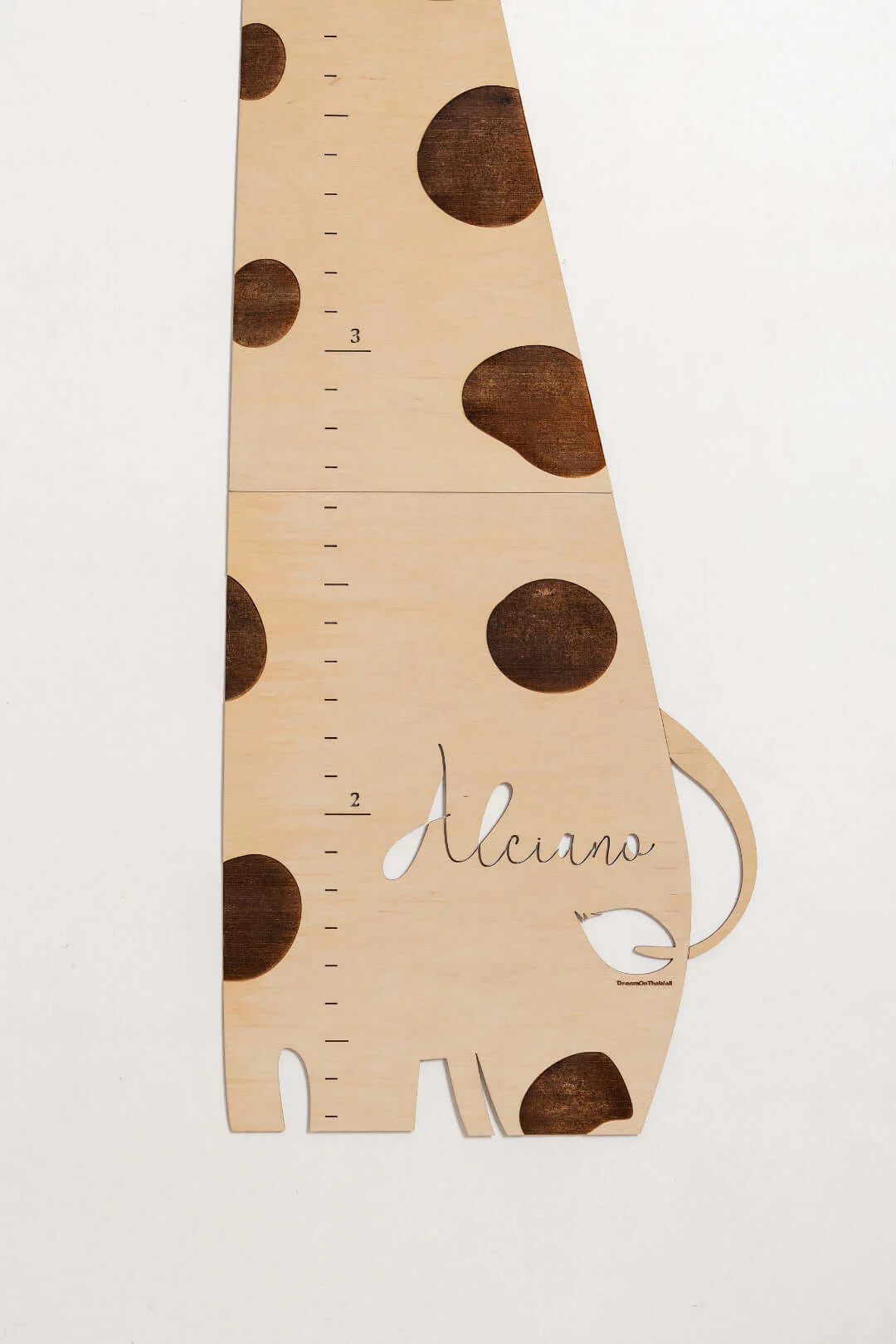Personalized Wooden Giraffe Growth Chart Nursery Decor - Image 4
