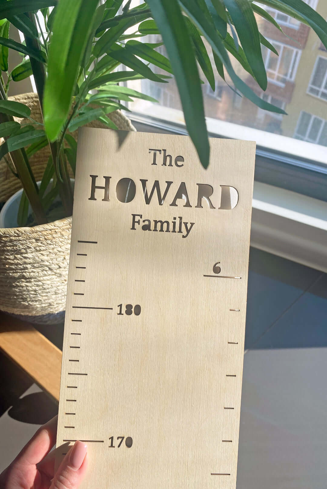 Personalized Wooden Growth Chart Kids Room Decor - Image 5