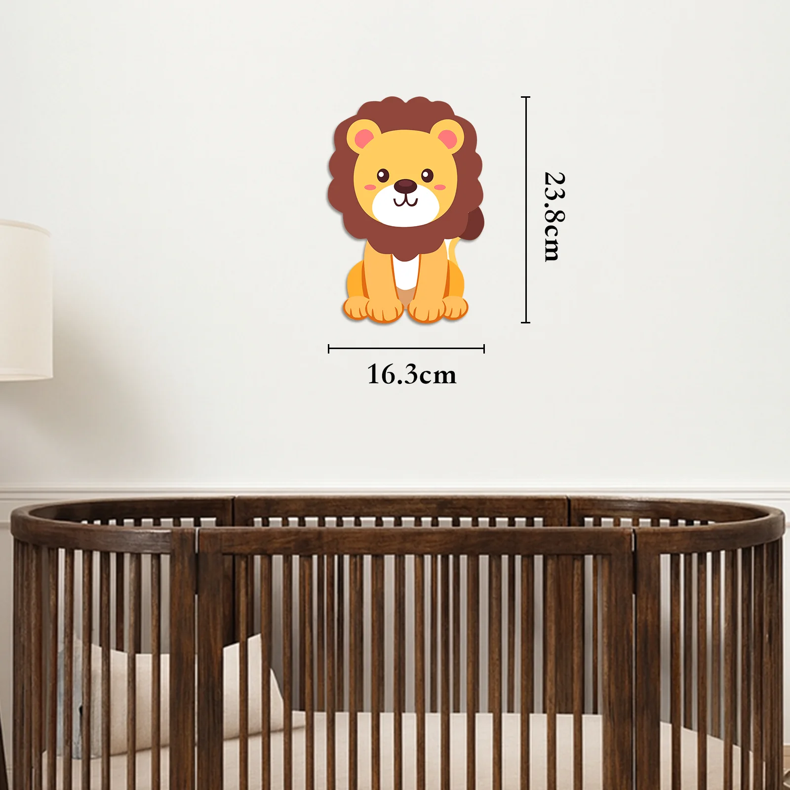 Personalized Wooden Baby's Room Wall Light Set-Grassland Theme - Image 6