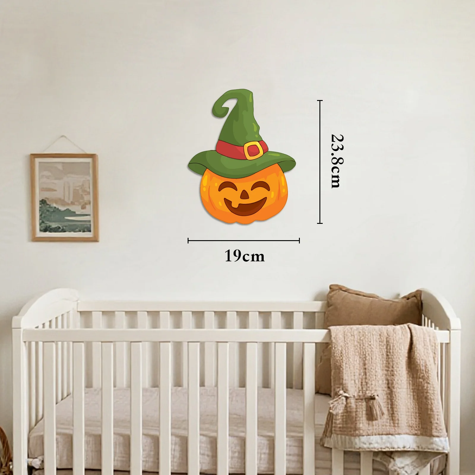 Personalized Wooden Baby's Room Wall Light Set-Halloween Theme - Image 6