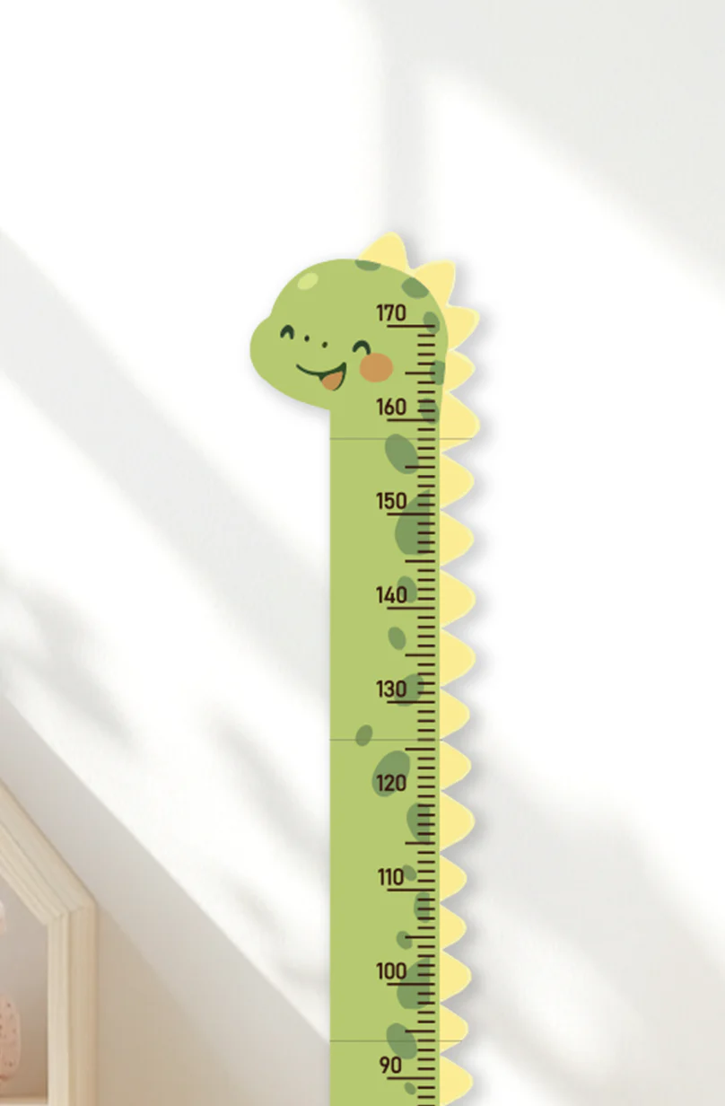 Personalized Wooden Cute Dinosaur Growth Chart for Kids - Image 7