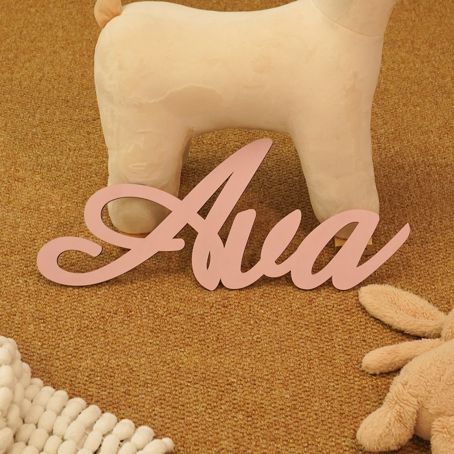 Personalized Wooden Name Sign for Wall Decor - Image 10