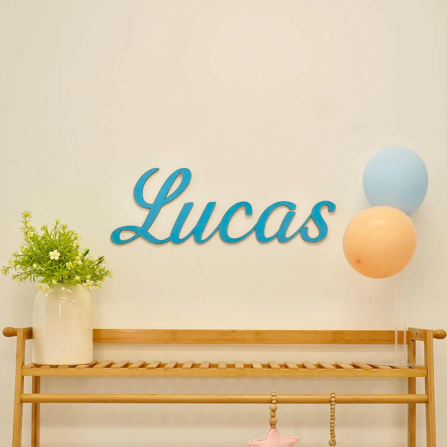 Personalized Wooden Name Sign for Wall Decor - Image 9
