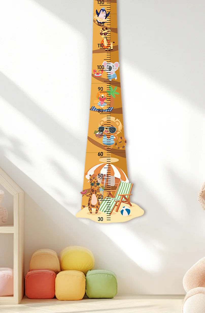 Personalized Wooden Palm Tree Adventure Growth Chart - Image 6