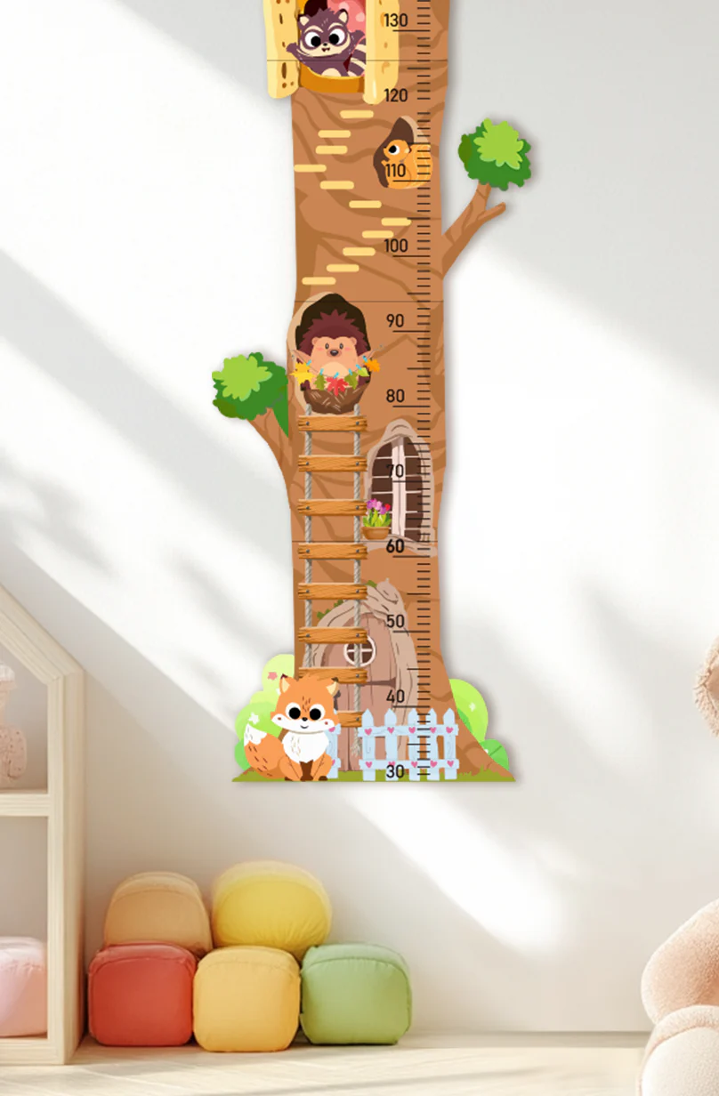 Personalized Wooden Treehouse Growth Chart - Image 7