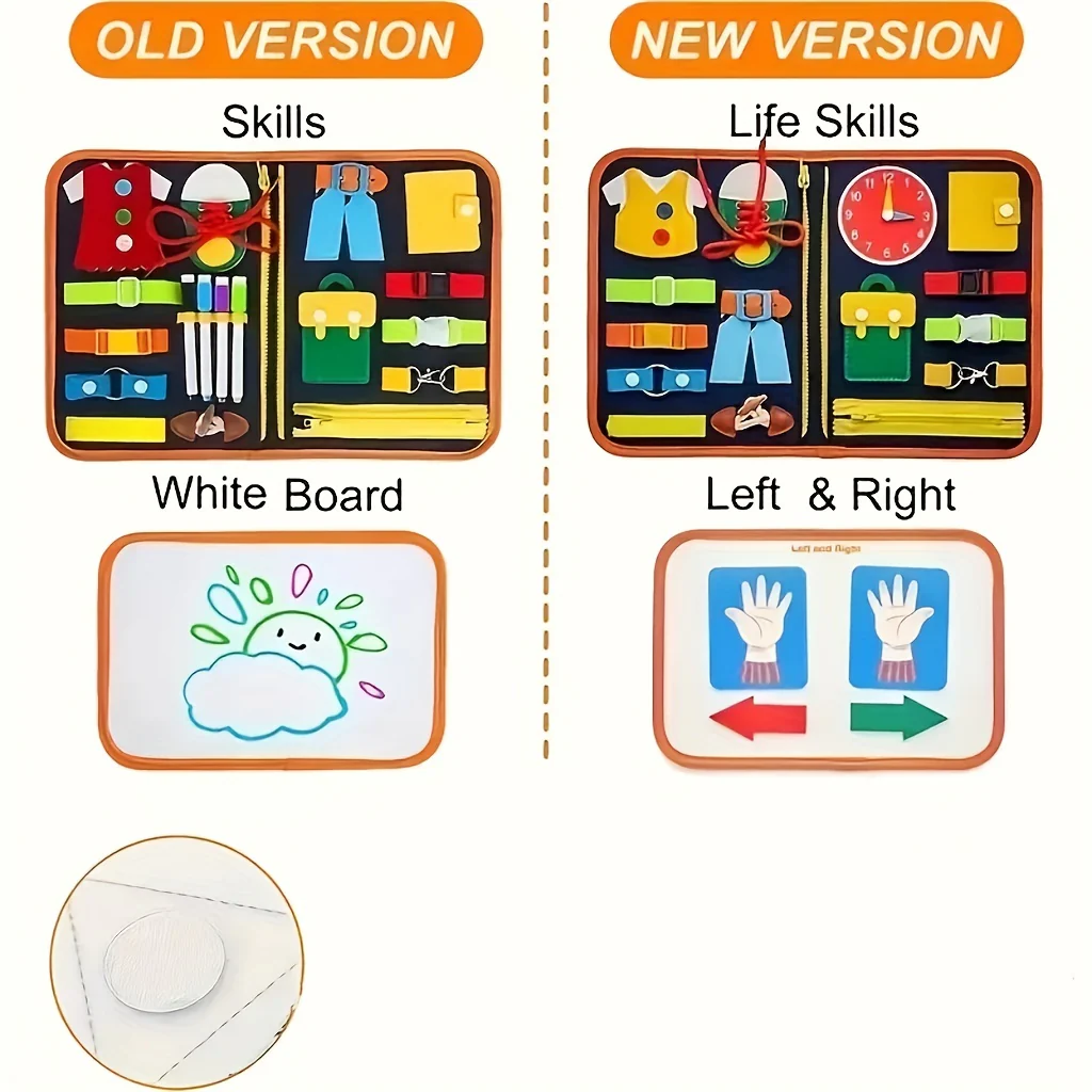 Preschool activities for learning fine motor skills, toddler board puzzle toys - Image 5