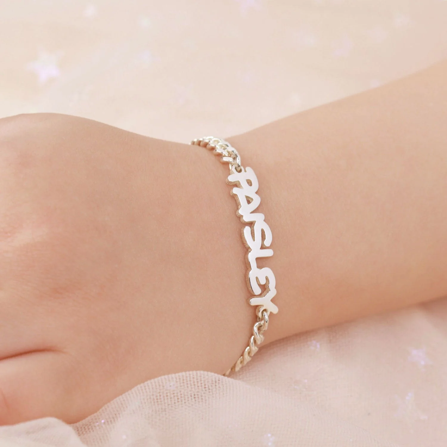 S925 Personalized Kids Name Bracelet - Image 3