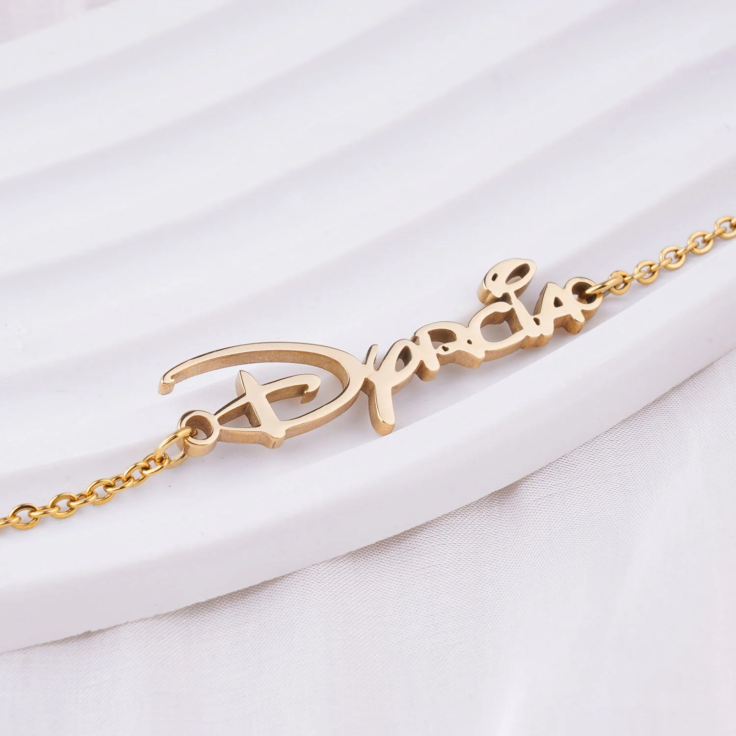 S925 Personalized Princess Name Necklace - Image 5