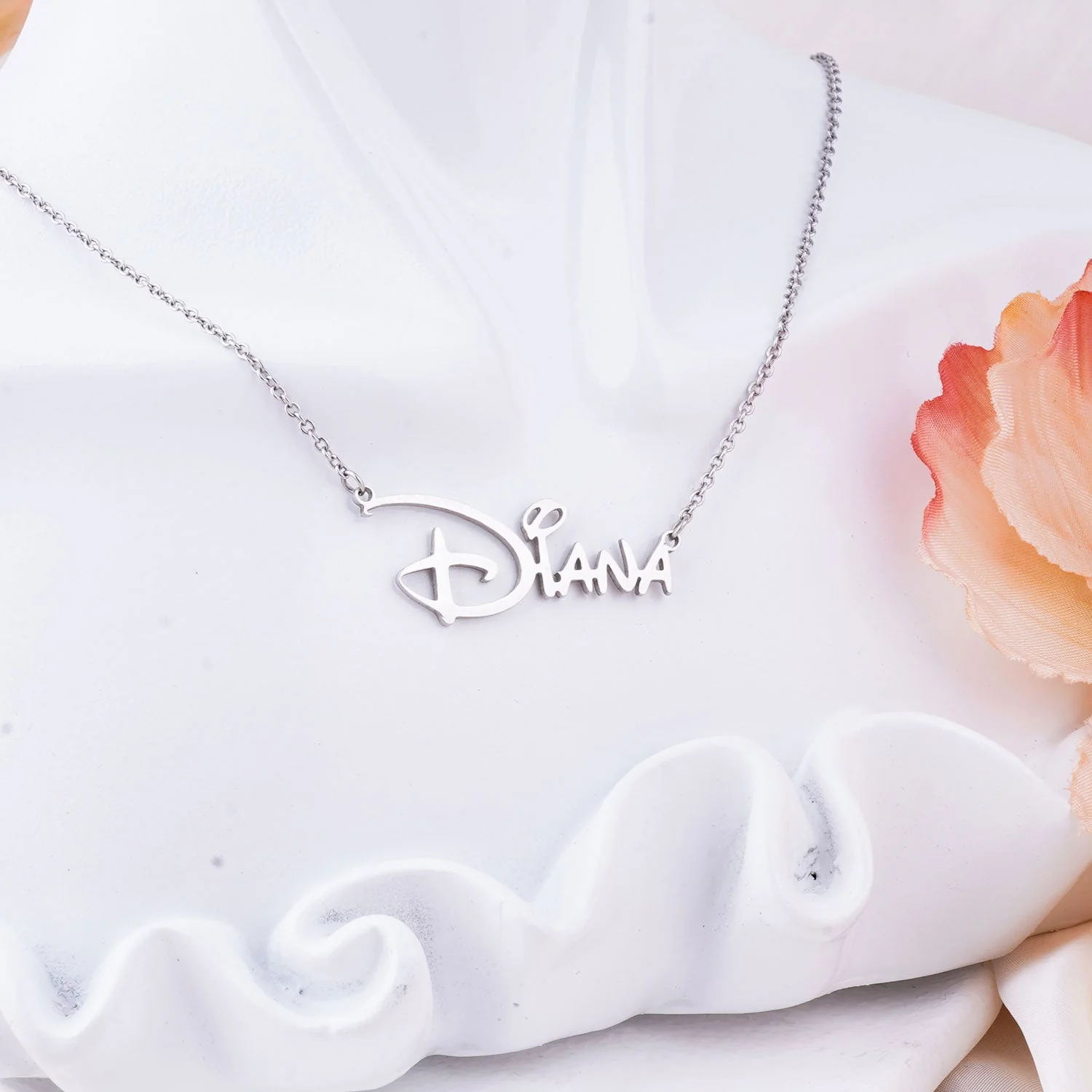 S925 Personalized Princess Name Necklace - Image 6