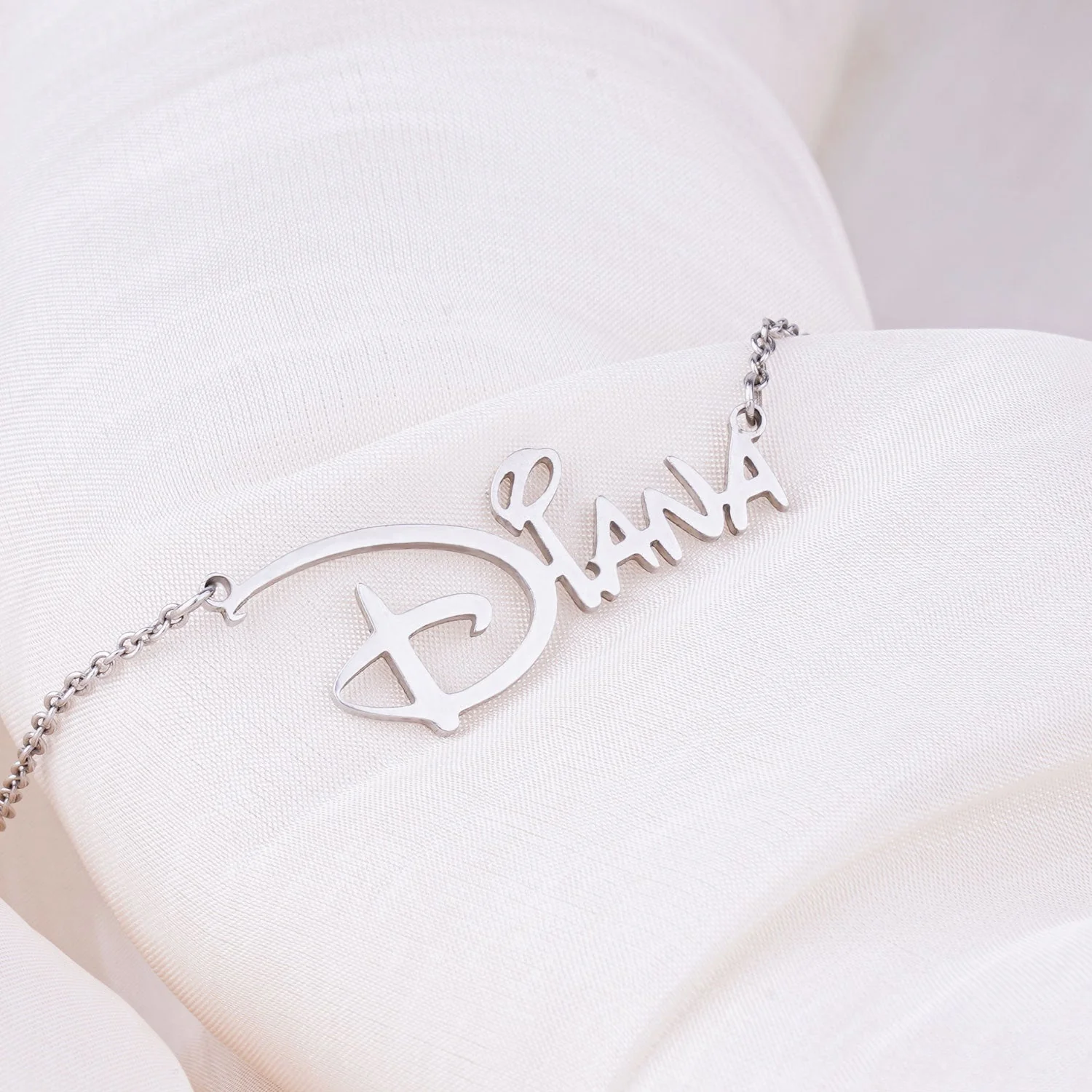 S925 Personalized Princess Name Necklace - Image 7