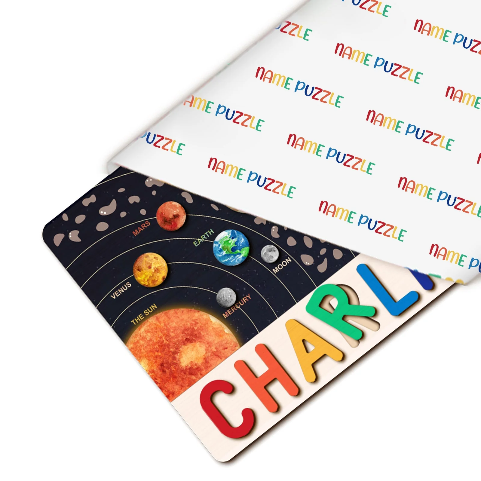 Solar System Series Personalized Name Puzzles - Image 6