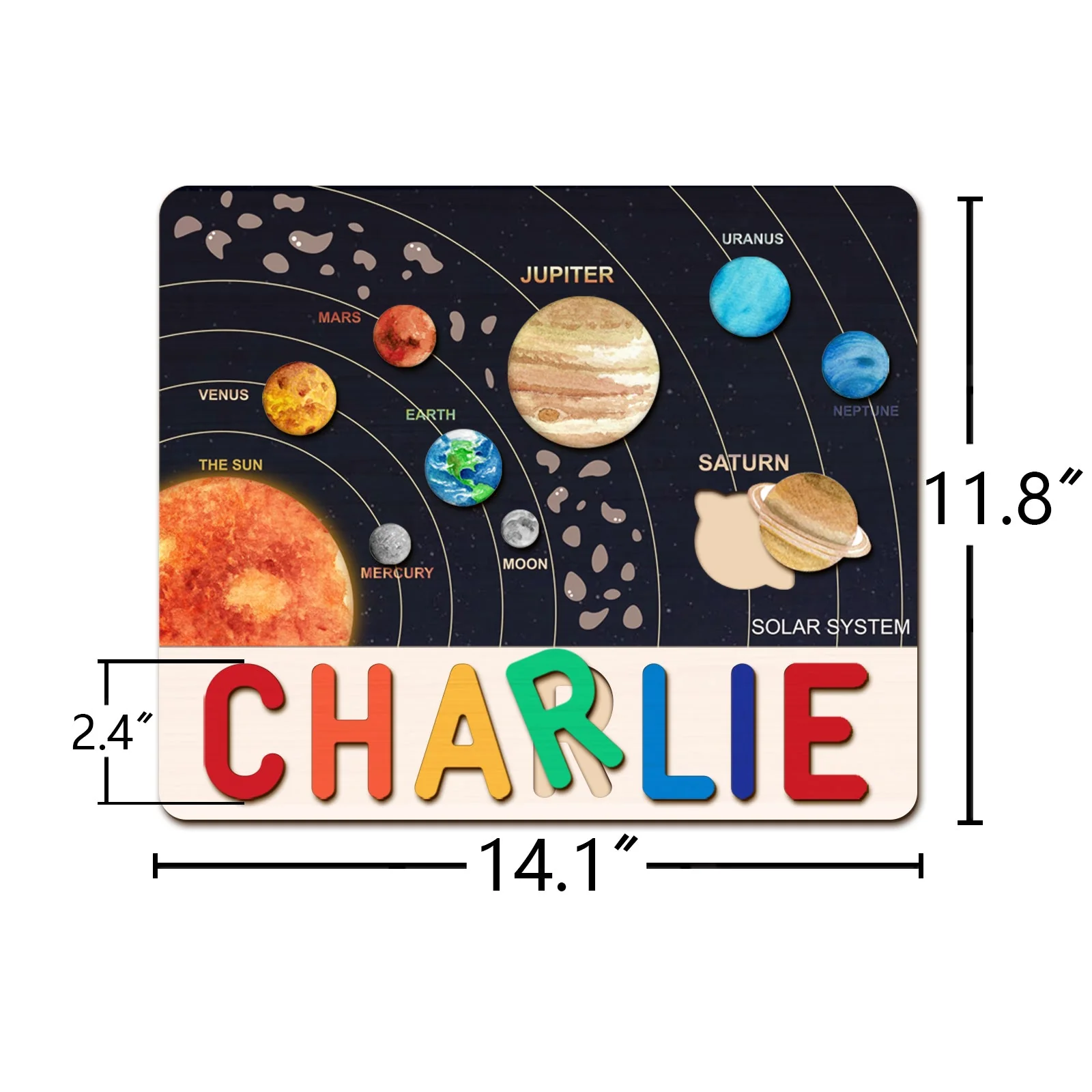 Solar System Series Personalized Name Puzzles - Image 8