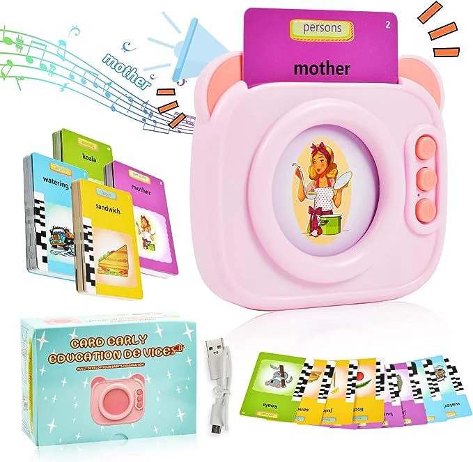 Talking Educational Toys Flash Card Machine With 224 Sight Words - Image 3