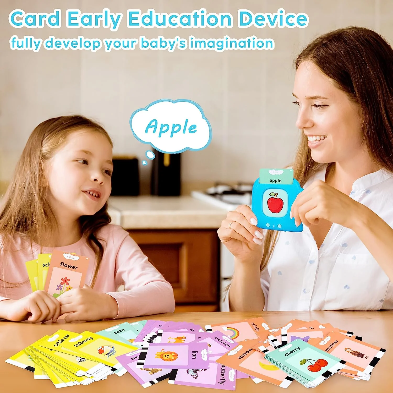 Talking Educational Toys Flash Card Machine With 224 Sight Words - Image 5
