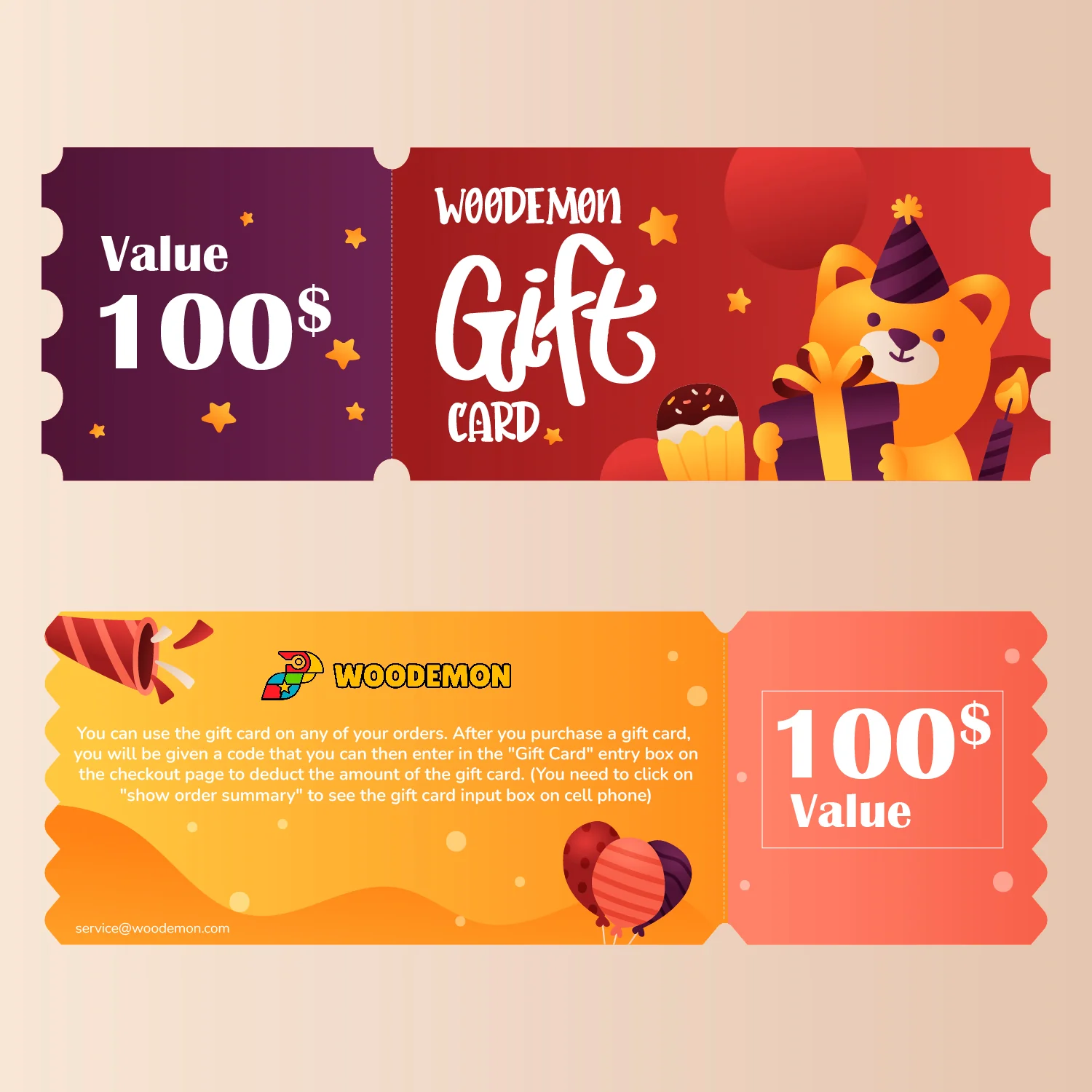 Woodemon Gift Card - Image 4