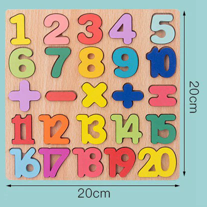 Wooden Alphabet and Number Puzzle - Image 5