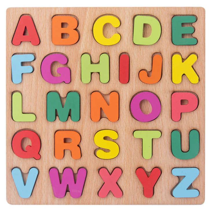 Wooden Alphabet and Number Puzzle - Image 6
