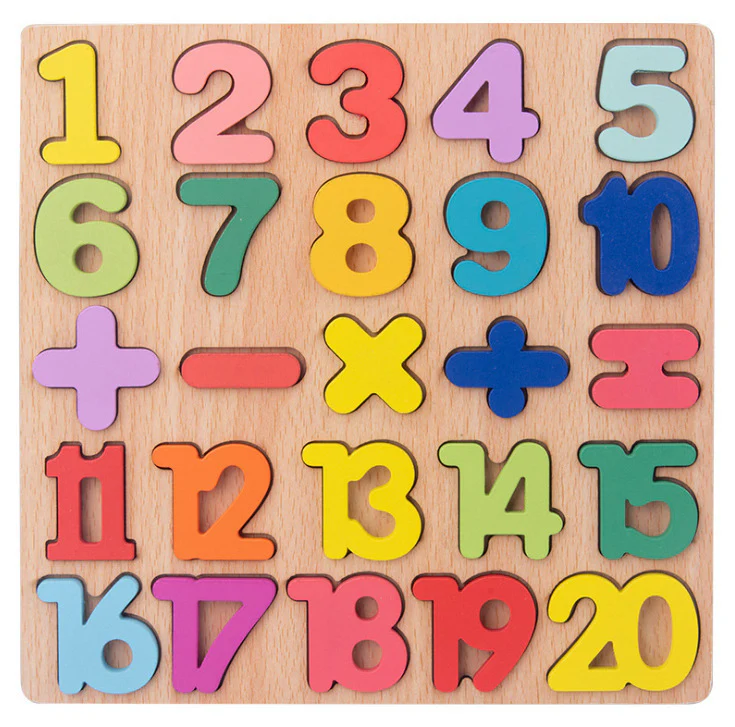 Wooden Alphabet and Number Puzzle - Image 7