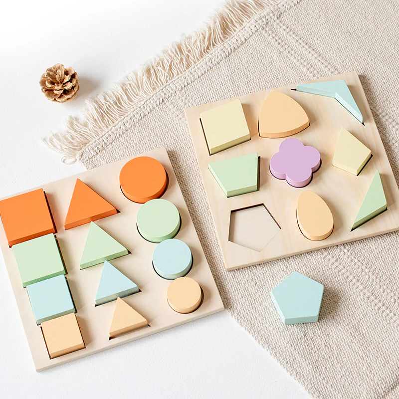 Wooden Geometric Shape Collage (8 Pack/1 Set) - Image 7