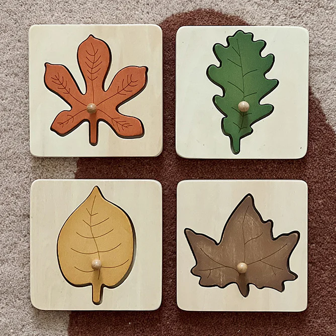 Wooden Leaf Puzzle - Image 3