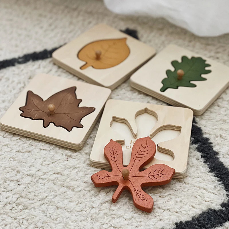 Wooden Leaf Puzzle - Image 7