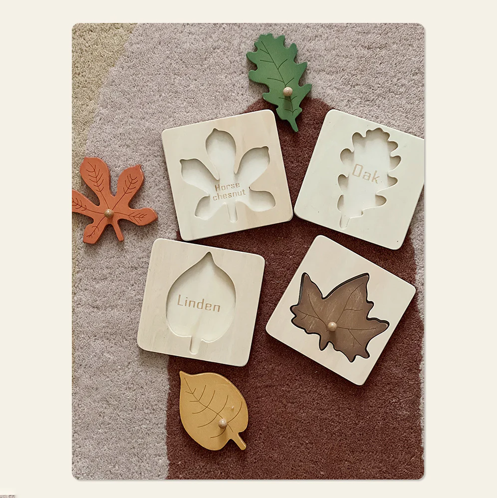 Wooden Leaf Puzzle - Image 8