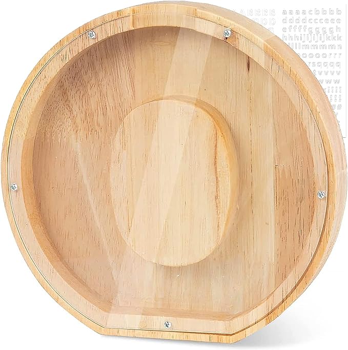 Personalized Wooden Letter Piggy Bank For Kids - Image 19