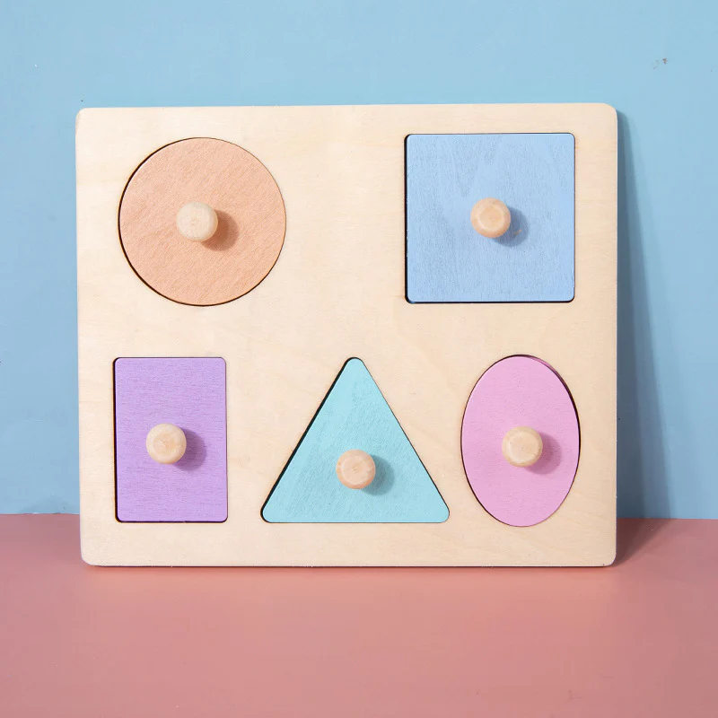 Wooden Magnetic Shape Educational Puzzle - Image 5