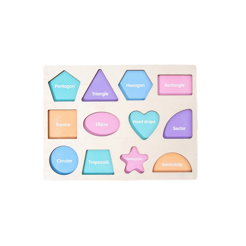 Wooden Magnetic Shape Educational Puzzle - Image 6