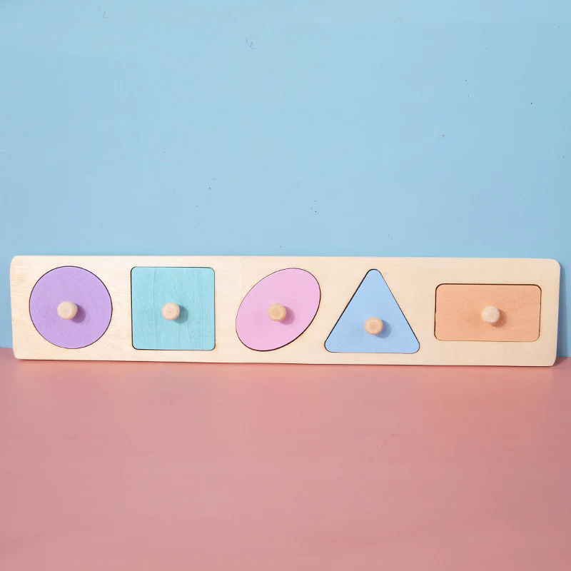 Wooden Magnetic Shape Educational Puzzle - Image 7