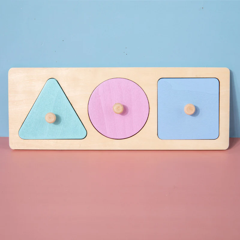 Wooden Magnetic Shape Educational Puzzle - Image 8