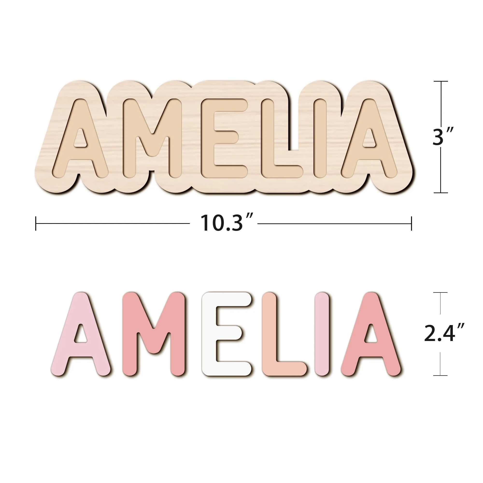 Wooden Name Puzzle For Baby - Image 8