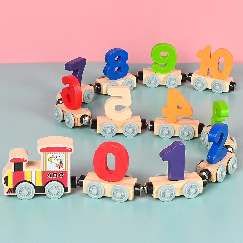 Wooden Number Train - Image 3